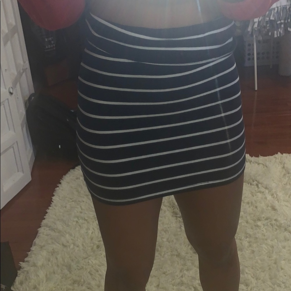Striped skirt